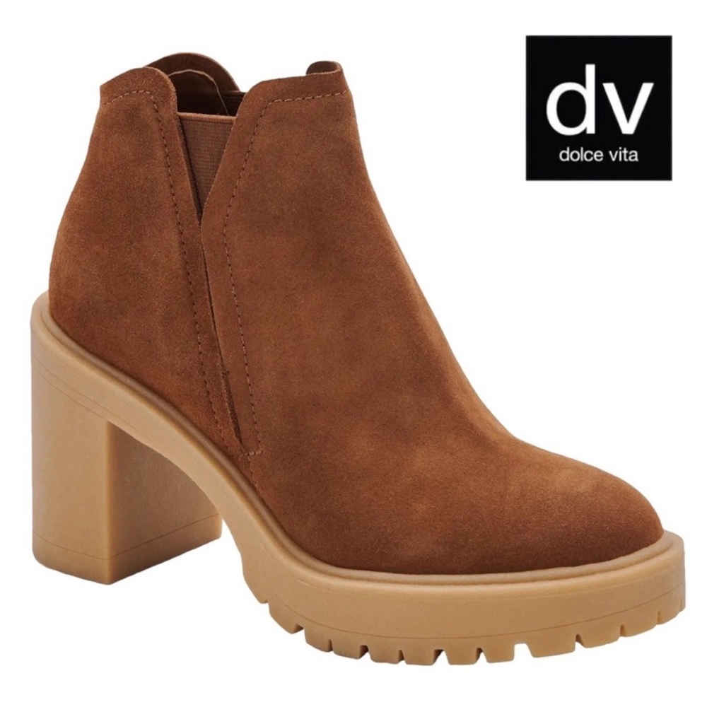 Dolce Vita Brown Ankle Boots
